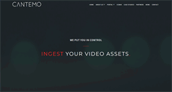 Desktop Screenshot of cantemo.com
